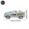 Racing Theme Party Decor Black and White Plaid Wheel Foil Balloon Sport Car Traffic Light Balloon Birthday Racing Party Supplies