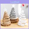 Creative Nordic Wooden Christmas Tree Tabletop Decoration Festive Ornament For Holiday Cheer