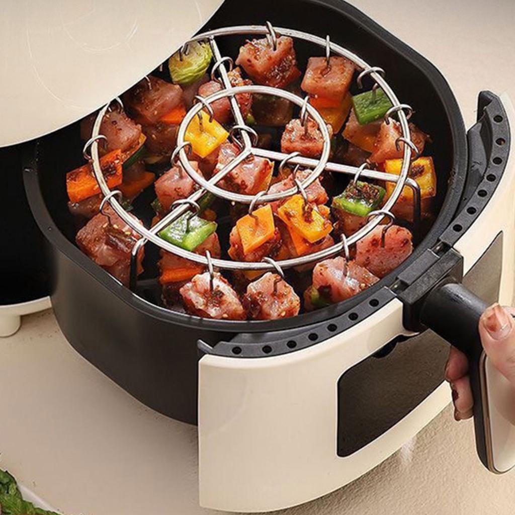 Efficient Skewer Stand Durable Skewers Rack for Pressure Cookers Perfect for Grilled Vegetables and Meats