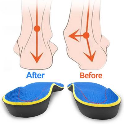 3D Orthotic Insoles Flat Feet Arch Support Orthopedic Inserts Plantar Fasciitis Feet Pain Pronation for Men Women Unisex
