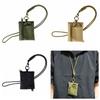 Casual Hanging Neck Coin Purse Square Small Card Holder Convenient Oxford Cloth Mini Wallet  Sports