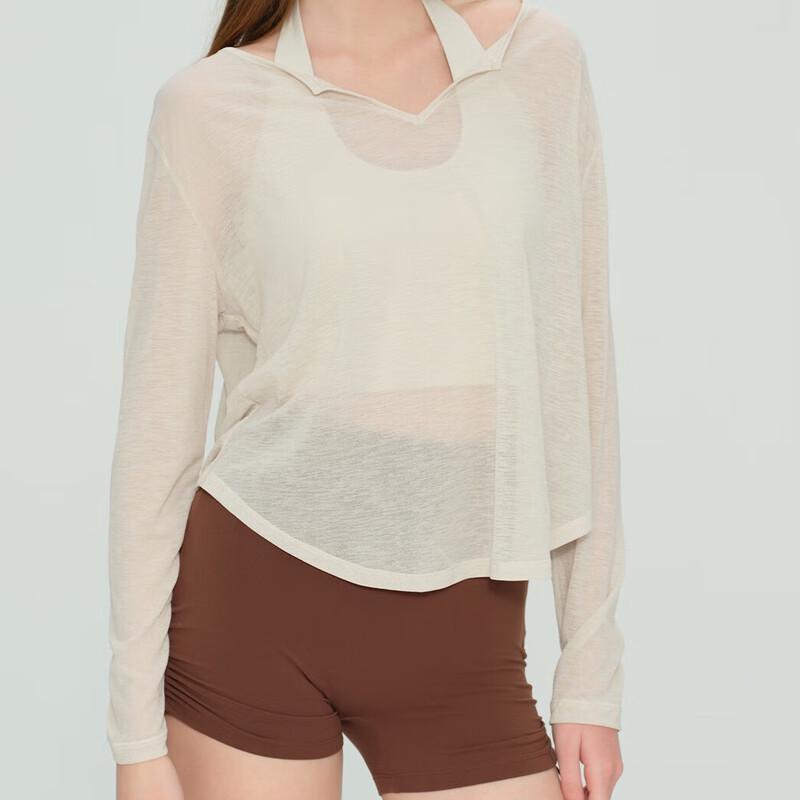 

Women s Bamboo Yarn V-Neck Long Sleeve Yoga Top XL