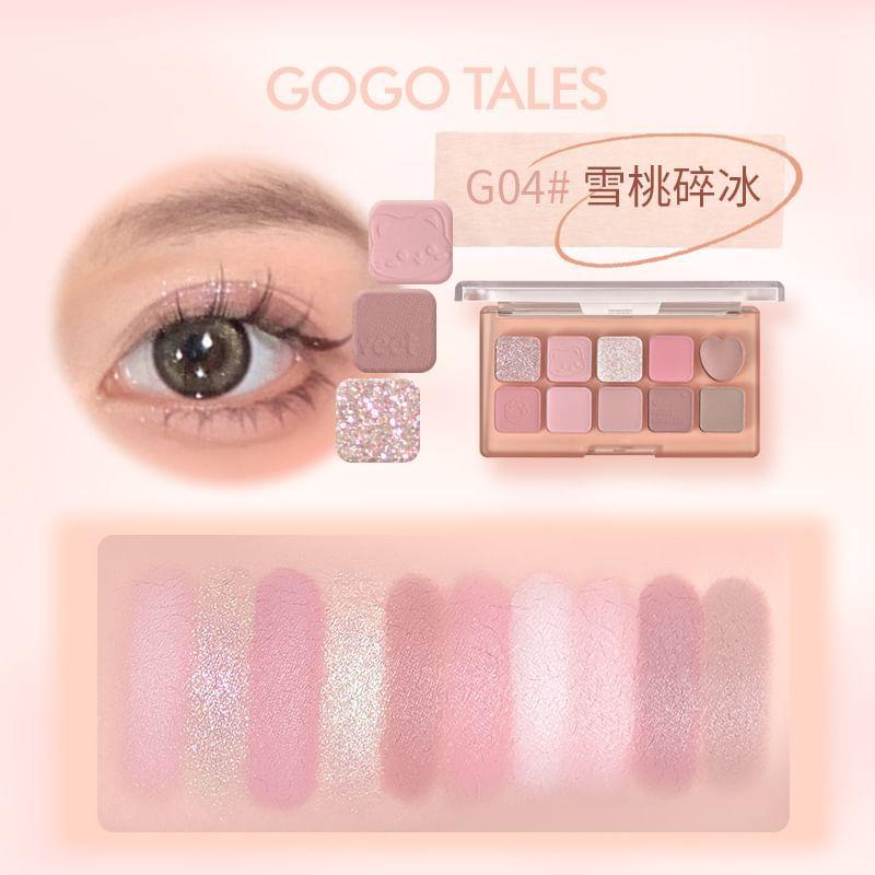 GOGO TALES - Sweet Misty Eyeshadow Palette - 04