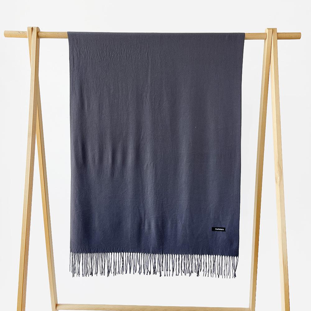 Multi-color imitation cashmere shawl scarf high-end fashion order versatile warm scarf women