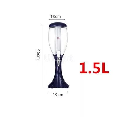 1.5L 3L Wine Beer Cannon Hotel Bar Ktv cocktail Beer Pagoda Tea Bucket Restaurant Drink Appliance wine mini bar wine bottle