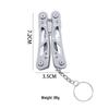 Compact Stainless Steel Multi-functional Folding Pliers with Small Knife for Outdoor and Emergency Use