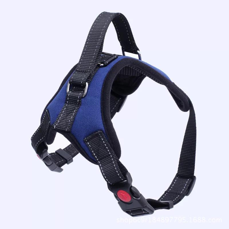 Cross-Border Dog Leash and Saddle Harness for Medium & Large Dogs