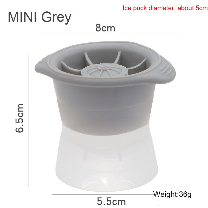 Silicone Sphere Ice Mold, Ice Hockey Mold, Whiskey Cocktails Drinks Partner Ice Cream Tool Diy Ball Mold