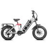 Juliet II Black/White 1500W Motor Power 52V60AH Battery 20 * 4.0-inch Tire Ximano 7-speed Color Instrument Hydraulic Brake Electric Bicycle
