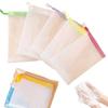 1-100PCS Portable Soap Pouch Multi Use Lather Net for Travel Camping Facial Cleanser Shaving Cream Body Wash Accessory