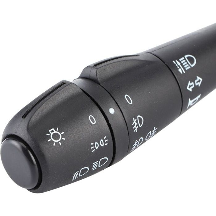 Interrupteur de clignotants, de variateur de phares, d\'essuie-glace et de lave-glace avec levier pour Renault Clio IV