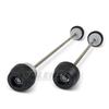 Motorcycle Accessories Front & Rear Axle Fork Crash Sliders Wheel Protector For ZX6R ZX636 ZX-6R ZX 6R -2024