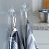 Ventouses - COM-FOUR - CF13984 - Transparent - Argenté - 40 Pièces
