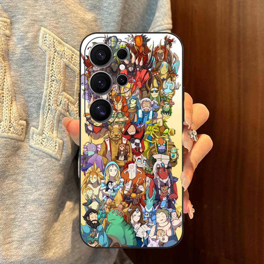 Game D-Dota 2 Phone Case For Samsung S 24 Fe 25 Ultra Plus 20 Lite 21 30 22 23 24 22 Ultra 5G Fundas