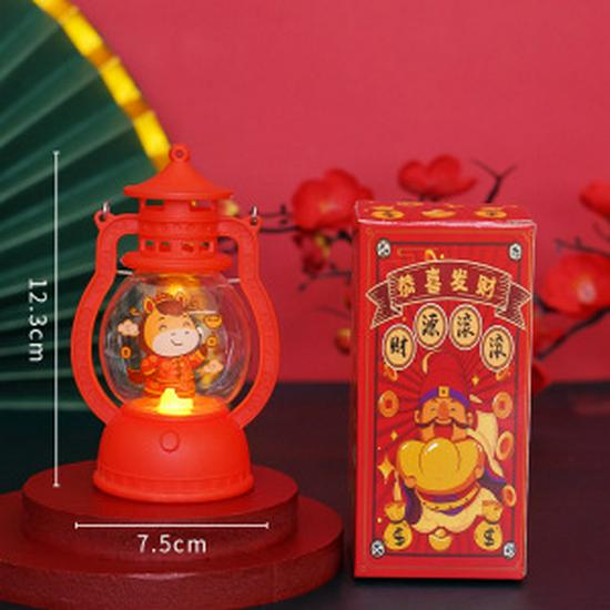 Lampă cu petrol LED retro, lumină de lumânare - Decor de sărbători portabil și ornament creativ pentru atmosferă.