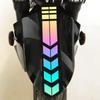 Adesivi a strisce con frecce per moto, pasta per parafanghi, nastro riflettente universale impermeabile e antiolio per moto, accessori per moto