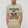 Harajuku T Shirt Beach Haitian flag Hipster TShirts 100 Cotton Tshirt for Unisex Y2K Retro Cheap Short Sleeve Tees