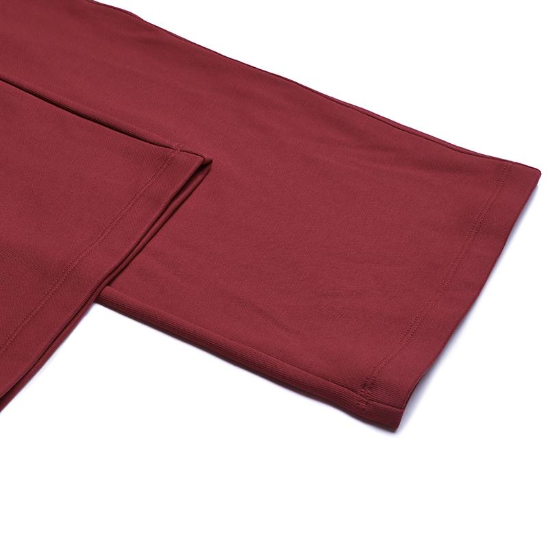 Fila Original Classic Minimalist Fashion Retro Versatile Comfortable Loose Casual Pants Women Bottoms Red F51W619601FRD