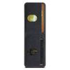 SUTENI H17 For iPhone 16 Pro Magnetic Case Cross Texture Leather Phone Back Cover with Detachable Card Bag
