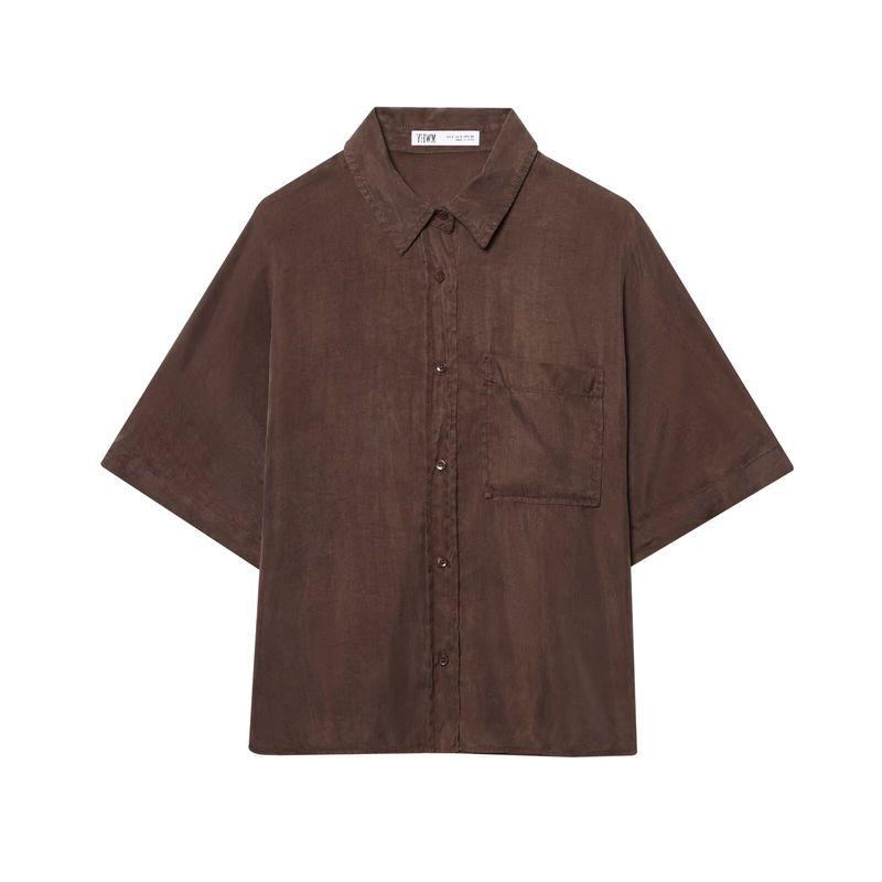 Kaslead New Arrival Women's Fashion Style Fashion Drape Shirt Casual Pants 6929064 6929016