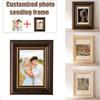 Personalized Wooden Photo Frames, Custom Photo Frame Ornaments, Simple Holiday Gifts Indoors, Commemorate Precious Memories