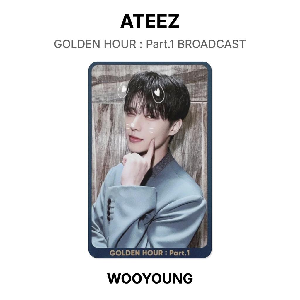 ATEEZ GOLDEN HOUR : Part.1 BROADCAST Official Photocard