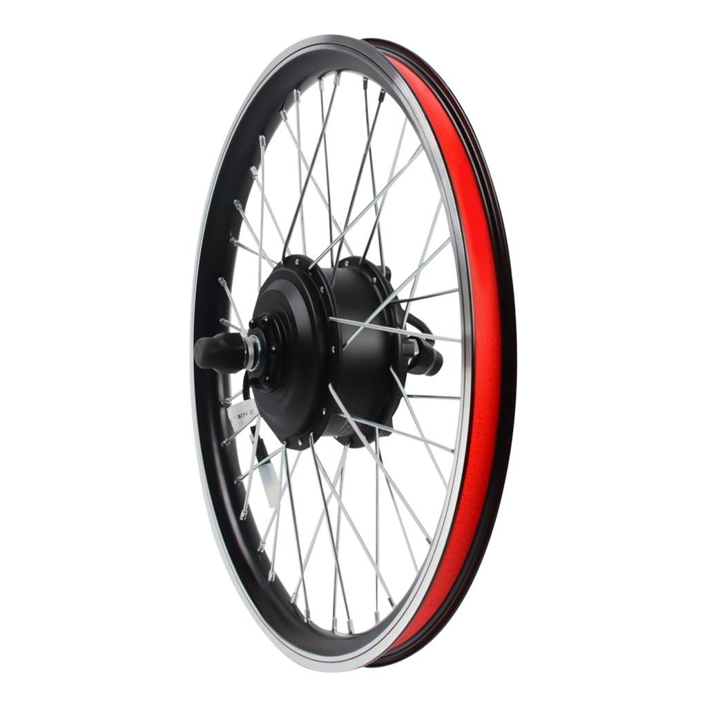 20-inch Bicycle Motor Kit 36V 250W Front Wheel Electric Bike Conversion Kit Hub Motor Riding Kit with LED Display