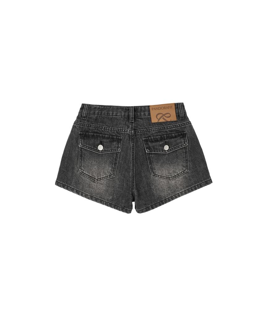 PANDORAFIT Back Pocket Half Short Pants