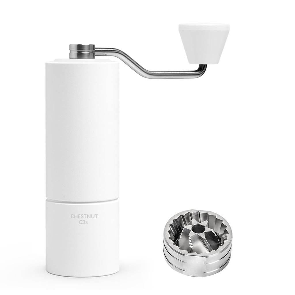 TIMEMORE C3S Manual Coffee Time 36 Levels Adjustable Easy To Stainless Steel Coffee Mill French Press Manual Coffee Grinder Mill, More, Roughness,