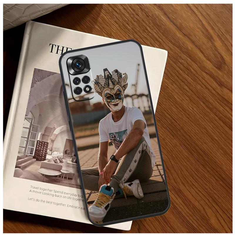DJ Boris Brejcha Case For Xiaomi Redmi Note 12 10 9 11 13 Pro Plus 12S 10S 11S 9S Redmi 13C 10C 9C 12C Cover
