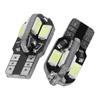 20pcs 8LED Car Side Wedge Light Bulb for Canbus T10 194 168 W5W 5730