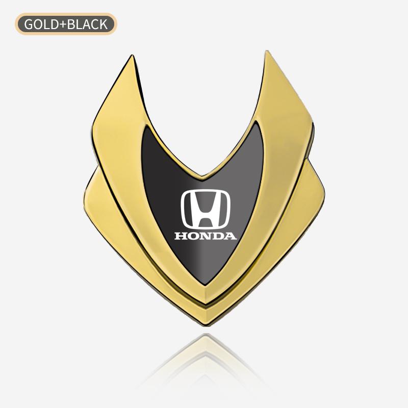 3D Metal Car Styling Sticker Emblem Badge Decals Automobiles For Honda Fit Civic Accord 7 8 9 10 Pilot City Jazz CRV HRV EB1