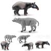 Babyrousa Pvc Wild Animal Models Set For Nature Study And Collection