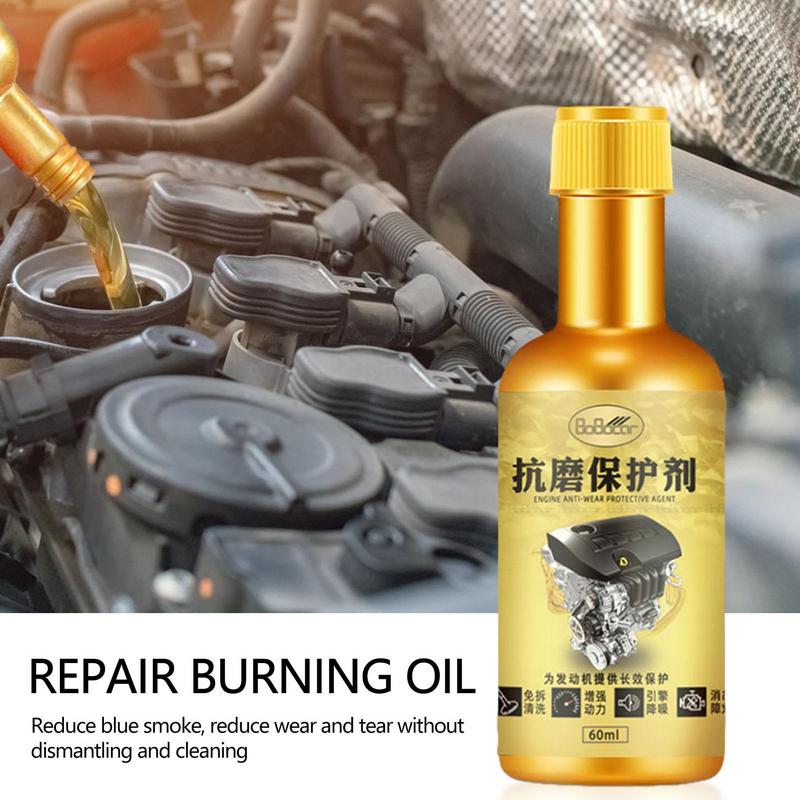 60ml Engine Oil Additive Anti-Wear Restore Protect Automotive Engine Protective Agent Noise Reduction For SUV Engines