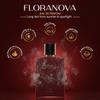 Floranova Edp Premium Perfume For Man & Woman, 100 ml | Long-Lasting Eau De Parfum | Mandarin, Pepper, Peony & Rose |