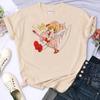 Cardcaptor Sakura  Women Clothing Shirts for Women Cartoon Clothing