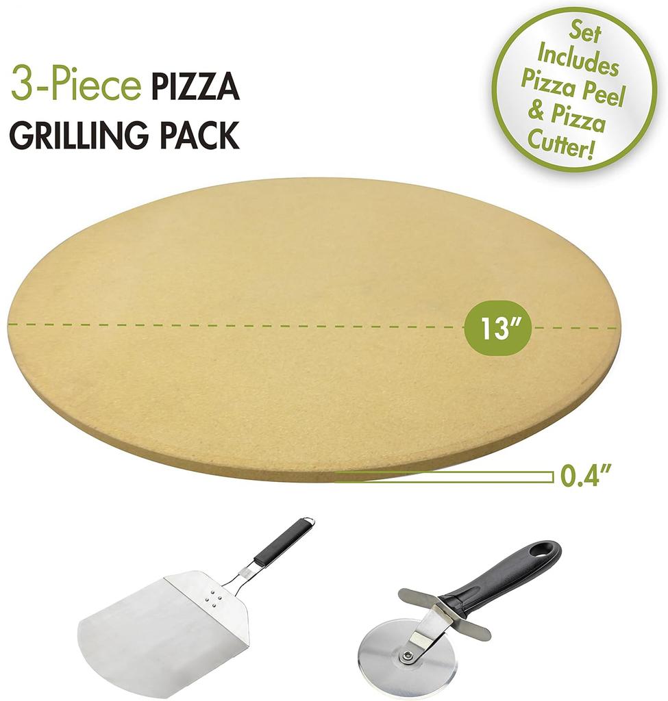 Pizza Peel Pizza Grill Set Stainless Steel Metal Wide Spatula Paddle With Folding Handle Outdoor Pizza Oven Accessories Bbq
