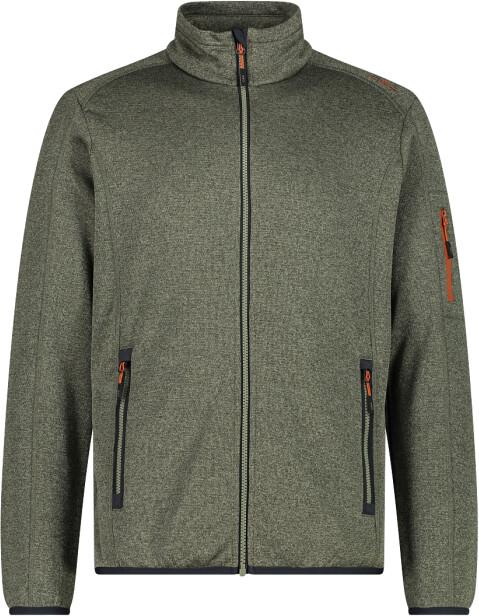 Куртка CMP Knit-Tech-Fleece Mesh (30H5887) Fleece Jacket Man Jacket (30h5887-27et) sage-antracite