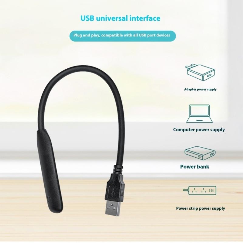 USB Reading Lamp Flexible Mini Light for Laptop Dimmable Reading Light LED Light Notebook Reading Lamp Home Office