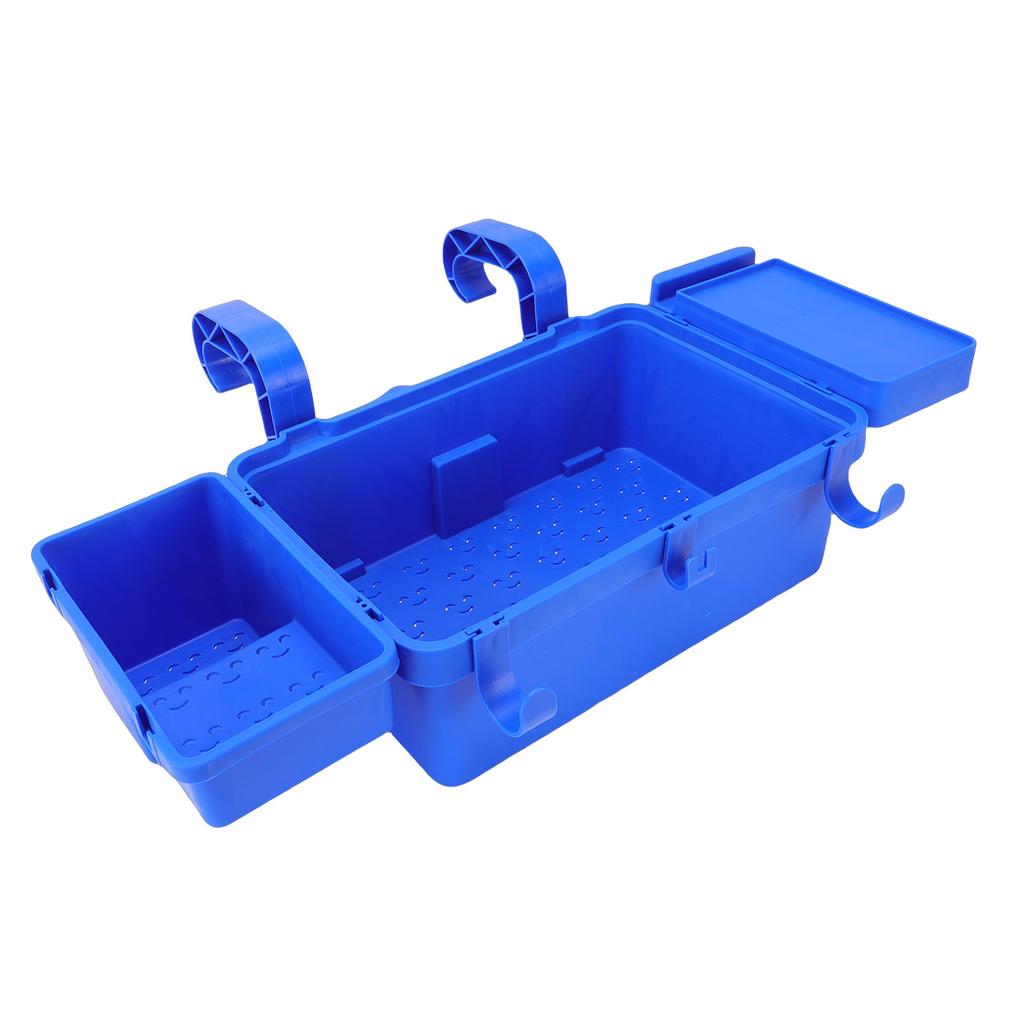 Poolside Storage Basket Detachable Swimming Pool Hanging Storage Basket Poolside for Towels Toys Drinks