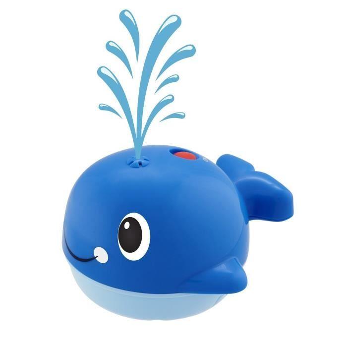 Jouet De Bain - CHICCO - Baleine De Bain - Mixte - A Partir De 6 Mois - Plastique - Bleu