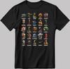 Italienische Brainrot Meme Charaktere Lustiges T-Shirt für Männer/Frauen T-Shirt AB27