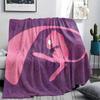 Mew Pokemon Theme Blanket, Cozy Throw for Living Room, Ideal Gift for Pokemon Collectors.chl