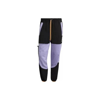 Pantaloni Jogger Color Block Bărbați Partea de Jos Violet GN2368