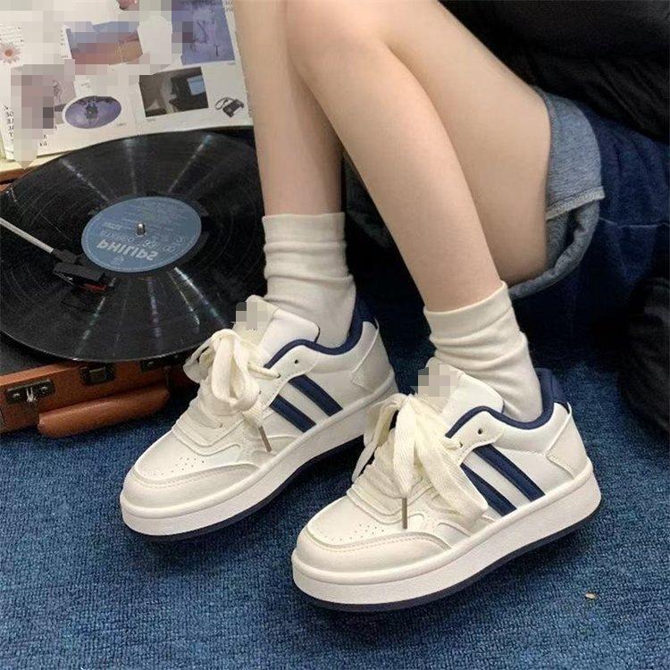 Thick-soled autumn new casual board shoes student bread shoes niche shoes