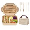 Spot Grid 304 Stainless Steel Bento Lunch Box - Microwaveable & Insulated for Women