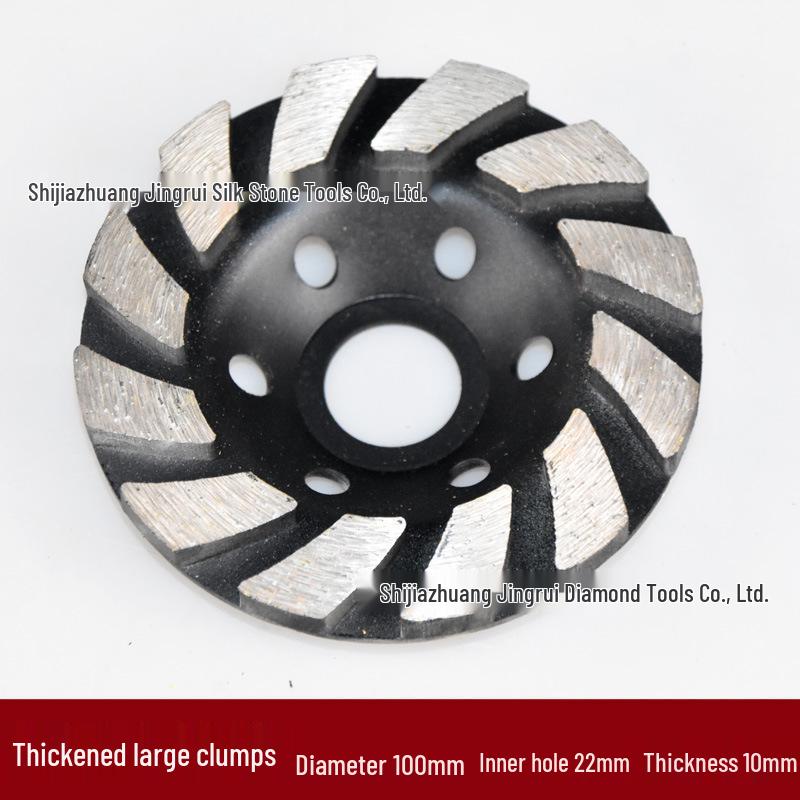 Diamond Stone Grinding Disc for Concrete Floors - Bowl Shape 80-230mm