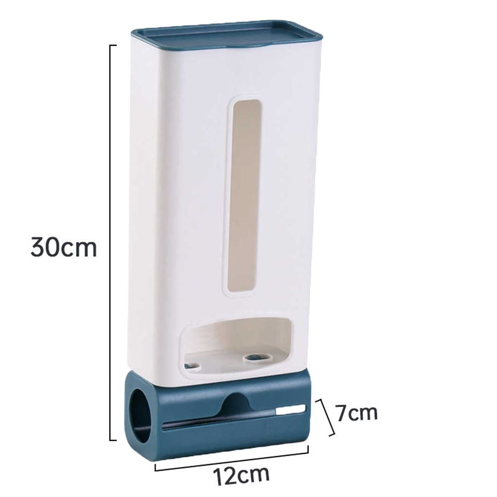 

Trash Bag Holder Box Plastic Bag Dispensers Garbage Bag Storage Rack Shoe Cover Storage Container темно-синього кольору