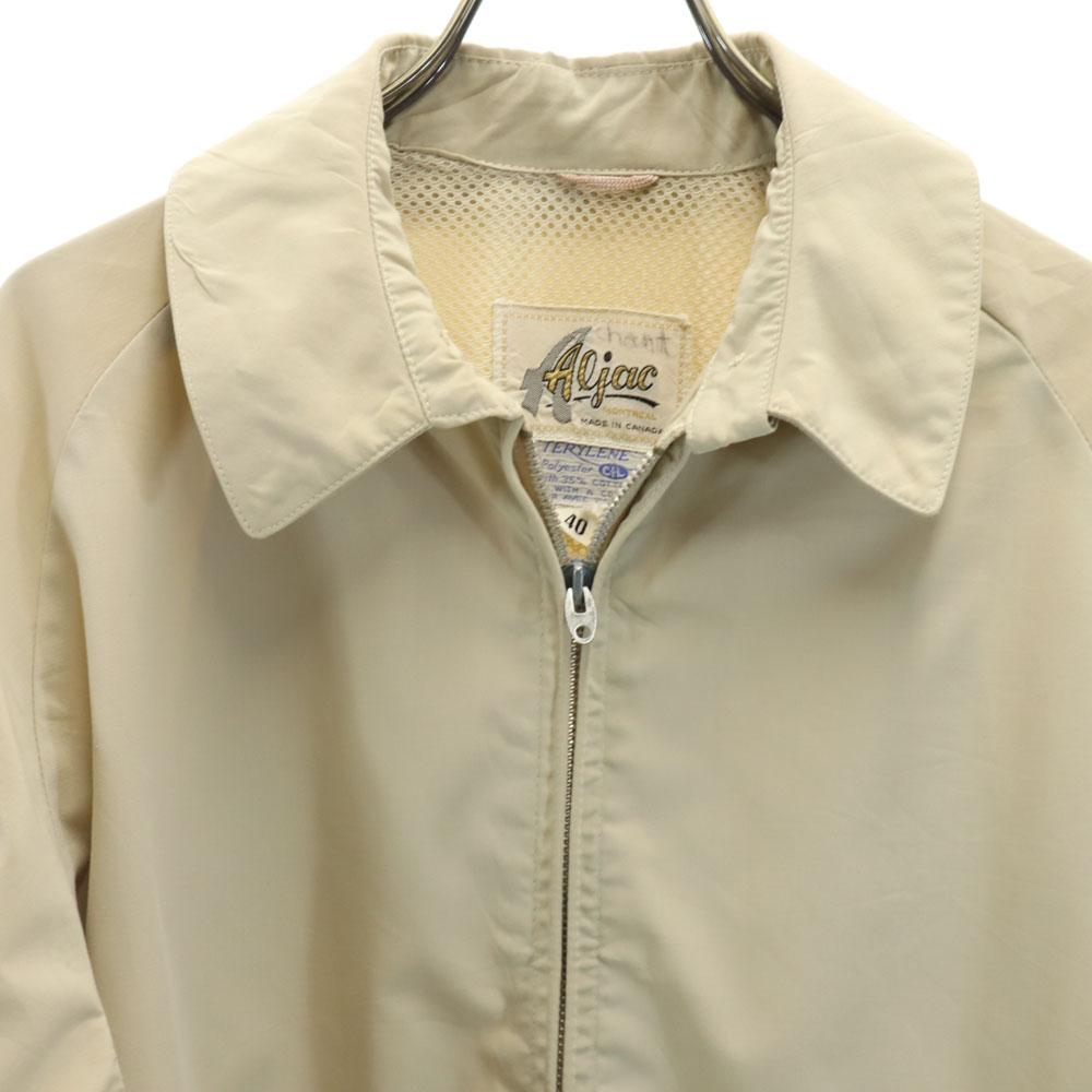 Aljac 50s 60s Made in Canada Vintage Swing top 40 Lightning Zip Jacket Men's Used