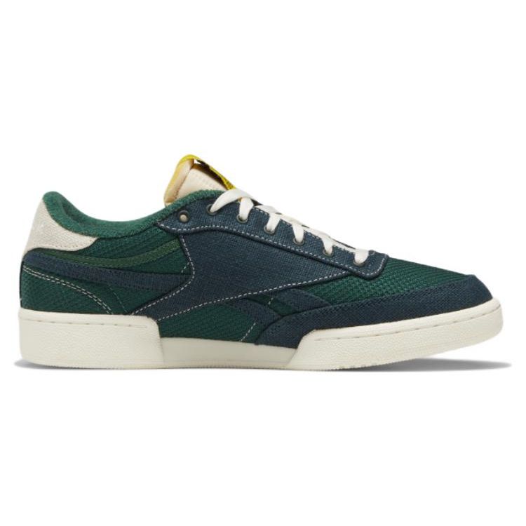 Reebok Club C Revenge Vintage Futuremade Green Unisex Sneakers Dark-Green Yellow HQ2203
